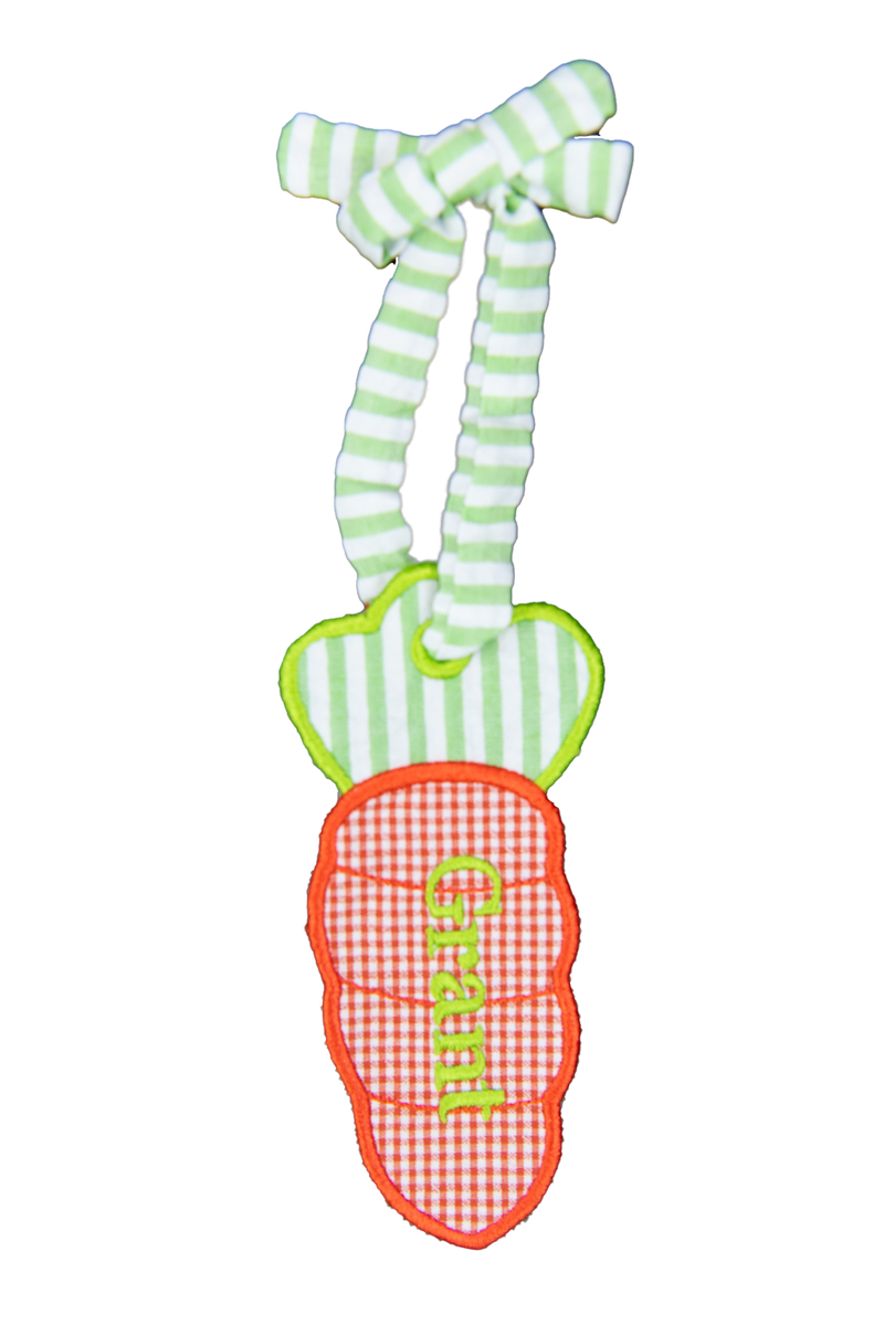 Carrot Easter Basket Tag