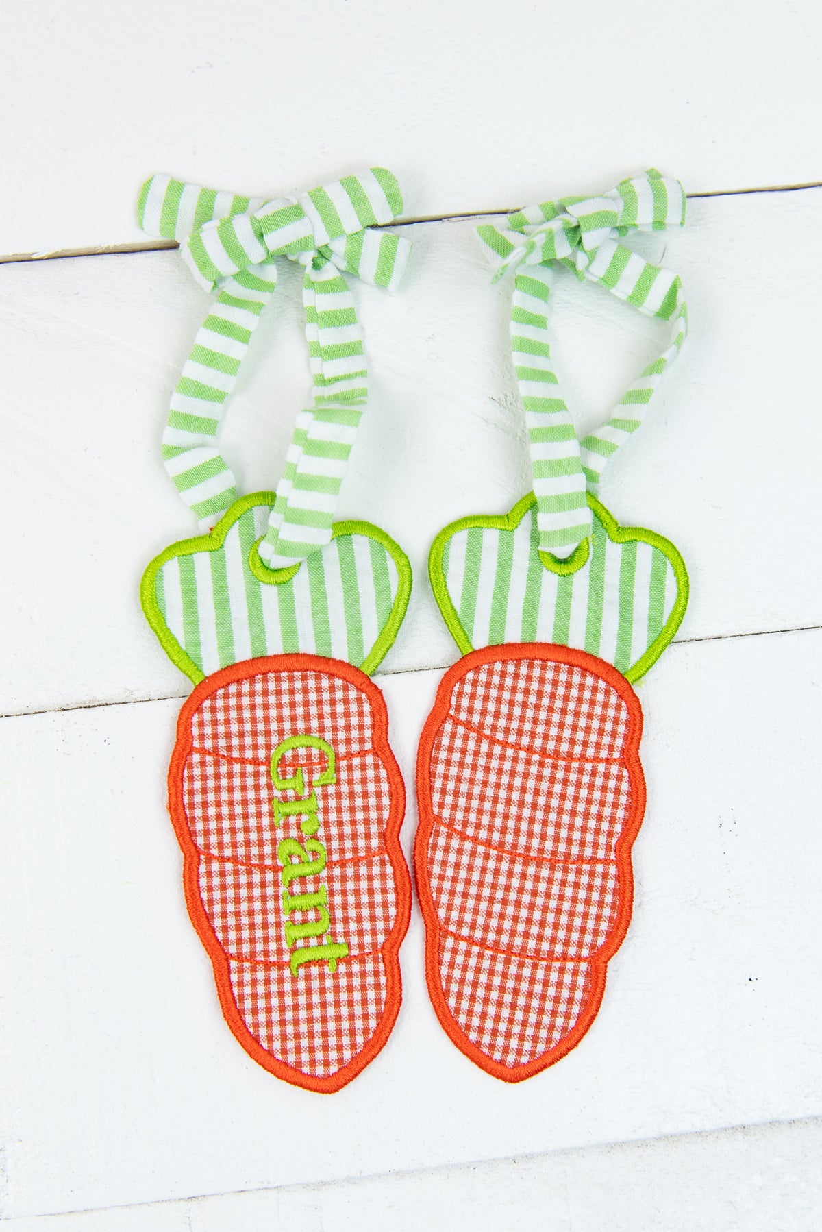 Carrot Easter Basket Tag