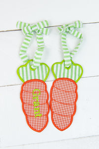 Carrot Easter Basket Tag