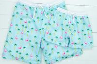 Men's Flamingo Swim Shorts