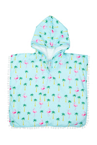 Girls Flamingo Swim Cover