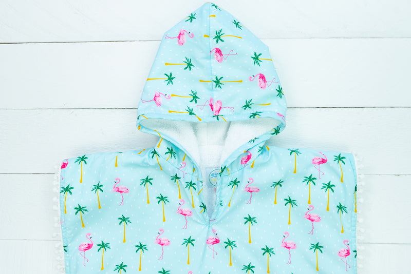 Girls Flamingo Swim Cover