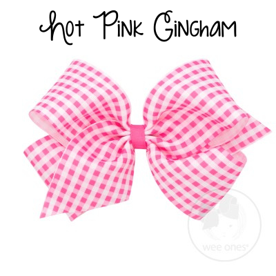 King Gingham Bow (Multiple Color Options)