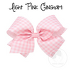 King Gingham Bow (Multiple Color Options)