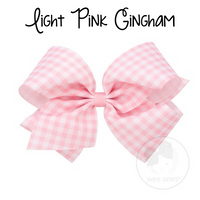 King Gingham Bow (Multiple Color Options)