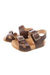 Kimey Couro Sandal - Toffee