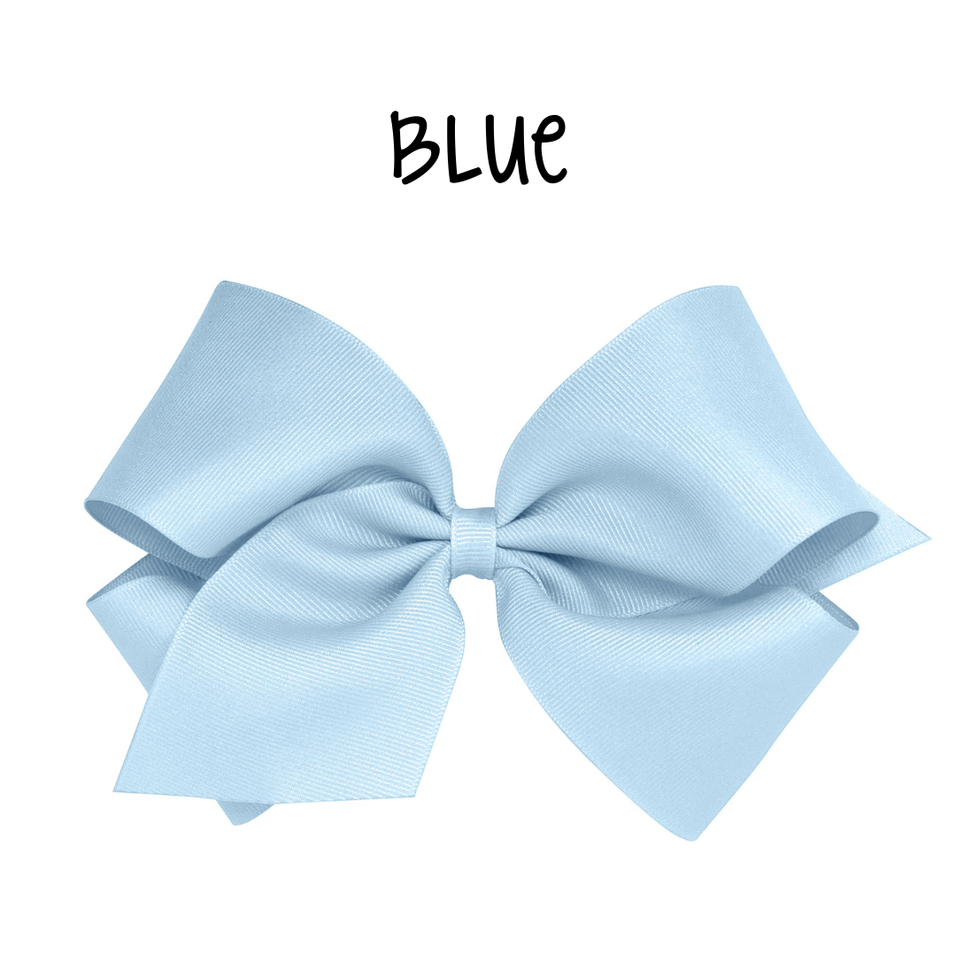 King Classic Grosgrain Bow  (Multiple Color Options)