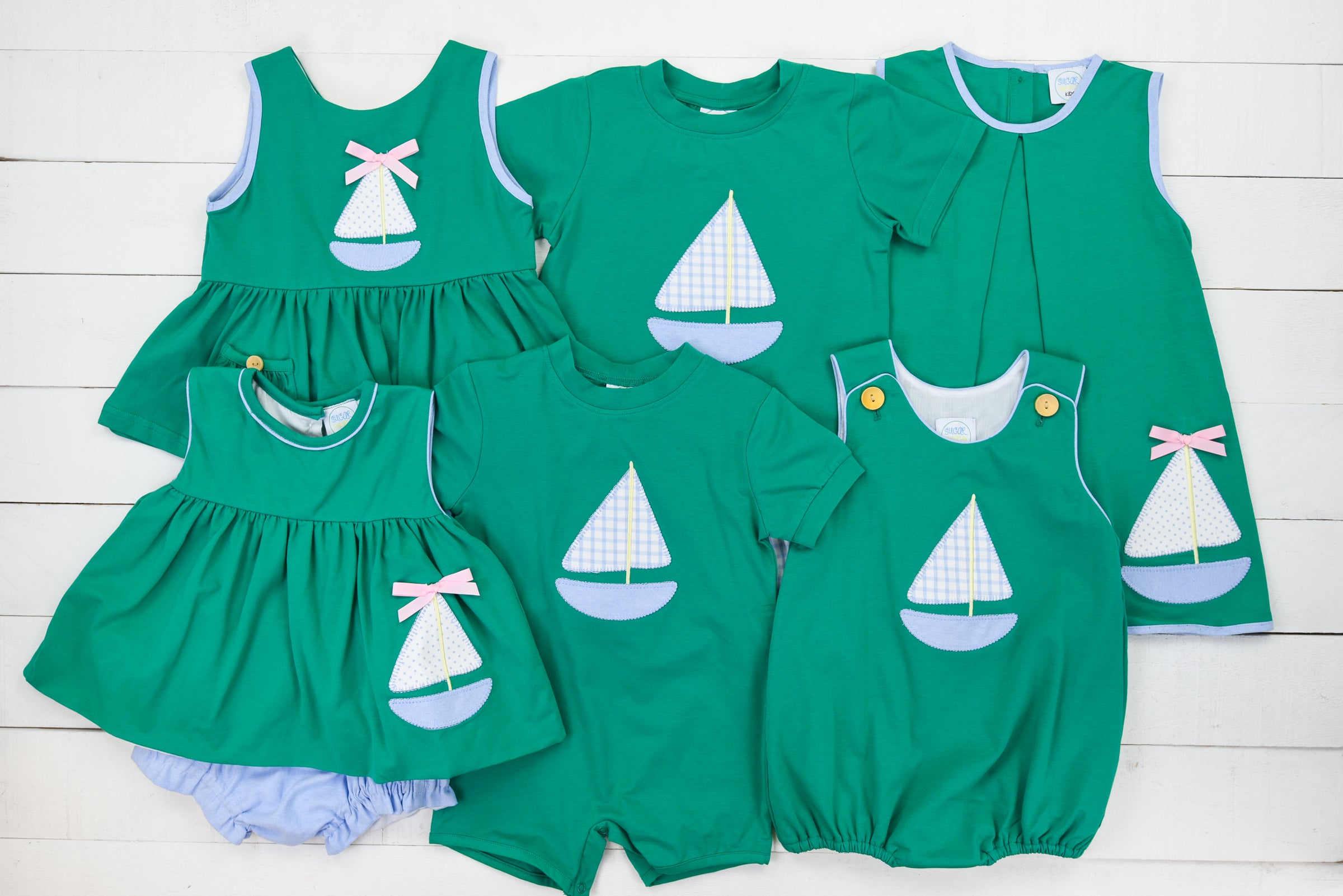 Girls Open Sails Bloomer Set